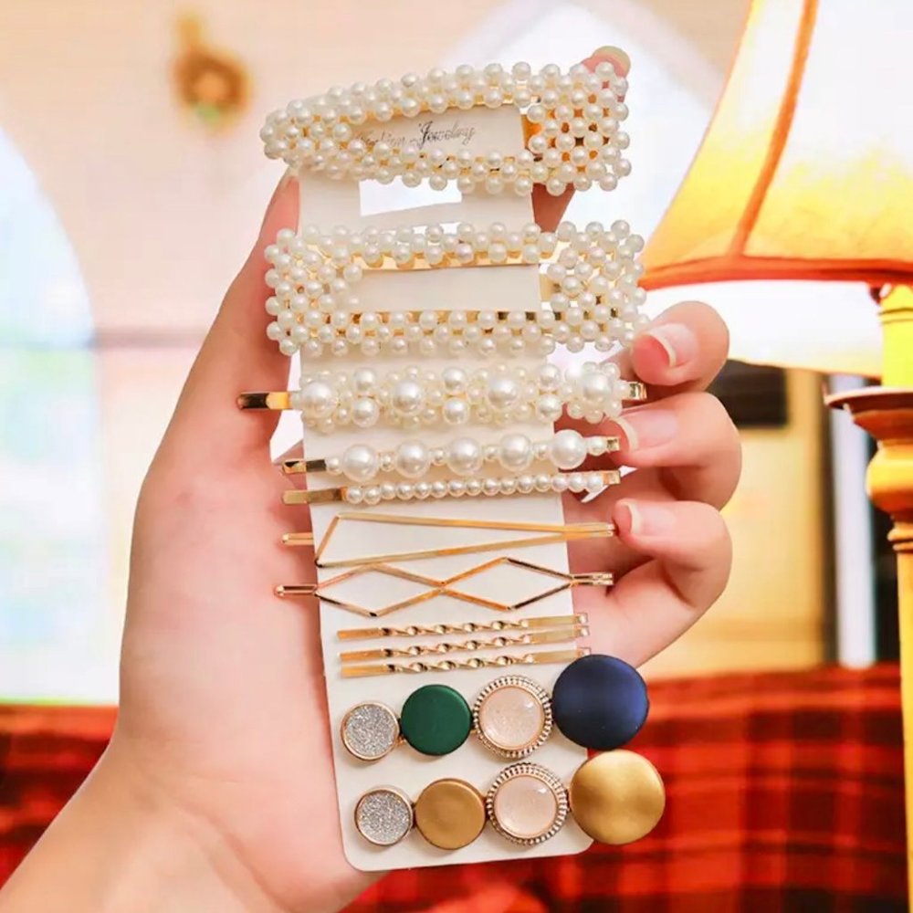 [OFFER NOW] New Fashion Hair Clips Set